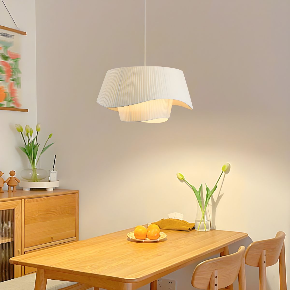 Suspension en tissu YOLANDE