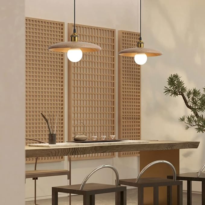 Suspension en bois FALEDA