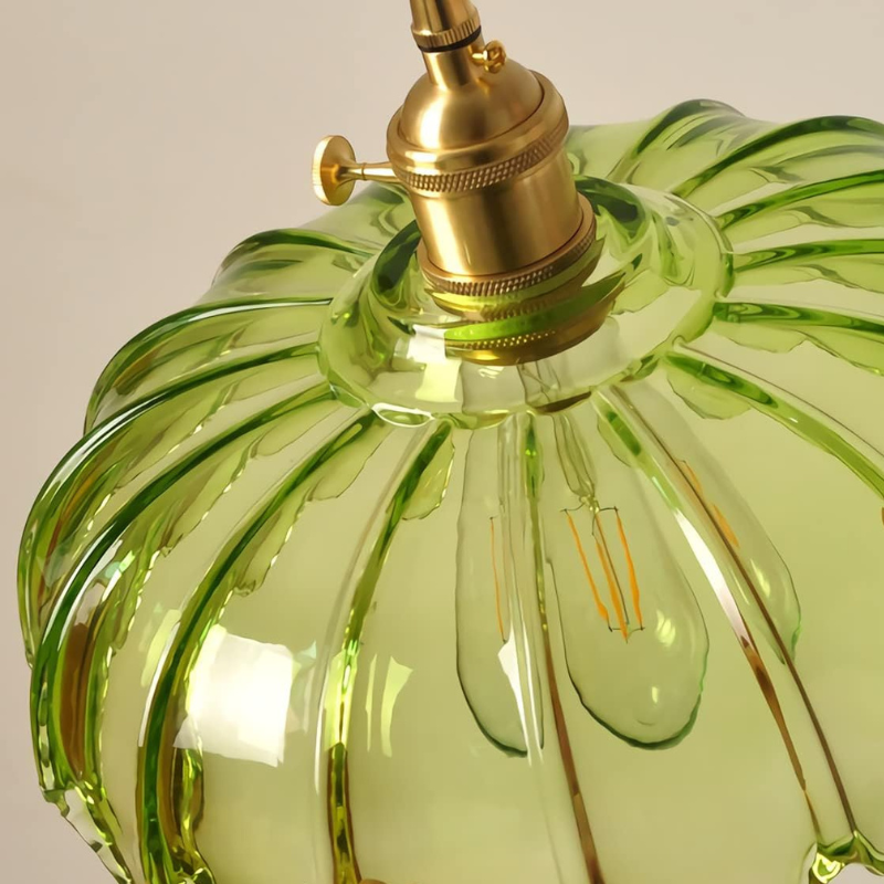 Suspension en verre vintage  FLORIDA